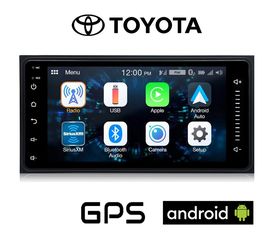 ANDROID ΟΘΟΝΗ ΓΙΑ TOYOTA  7' ΙNΤΣΩΝ ΟΘΟΝΗ. ANDROID 11' MIRROR LINK WIFI GPS BLUETOOTH YOUTUBE PLAY STORE MP3 USB RADIO VIDEO