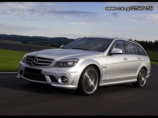 C63 AMG-LOOK BODY KIT ΓΙΑ MERCEDES C-CLASS W204 COMBI (AΠΟ 2007+)