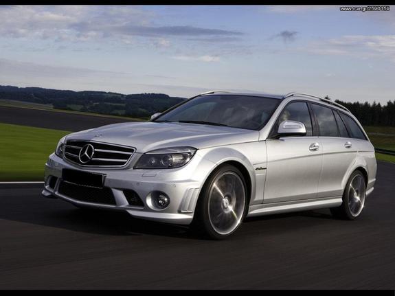 C63 AMG-LOOK BODY KIT ΓΙΑ MERCEDES C-CLASS W204 COMBI (AΠΟ 2007+)