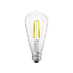 Λάμπα led st64 E27 filament clear 4W 840lm με ενδιάμεσο χρώμα φωτός 4000k 840lm
