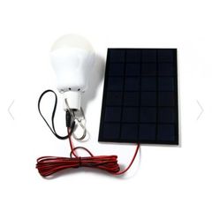 Ηλιακή Λάμπα LED - Μίνι ηλιακό κίτ - Μοναδικό Προιόν - Με 5 ώρες αυτονομία