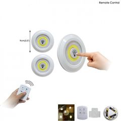 Σετ με 3 φωτιστικά LED τηλεχειριστήριο χρονοδιακόπτη 30 λεπτών