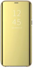 Θήκη Clear View για Xiaomi Redmi note 8 pro - ΧΡΥΣΗ (OEM)