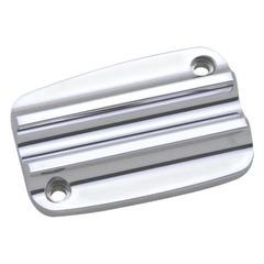 ΚΑΠΑΚΙ (ΤΑΠΑ) ΔΟΧΕΙΟΥ ΥΓΡΩΝ ΦΡΕΝΟΥ Covingtons brake master cylinder cover Finned chrome-14-19 Touring; 09-13 & 2019 Trikes; 06-17 V-Rod-