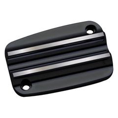 ΚΑΠΑΚΙ (ΤΑΠΑ) ΔΟΧΕΙΟΥ ΥΓΡΩΝ ΦΡΕΝΟΥ Covingtons brake master cylinder cover Finned black-14-19 Touring; 09-13 & 2019 Trikes; 06-17 V-Rod-