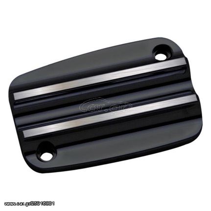 ΚΑΠΑΚΙ (ΤΑΠΑ) ΔΟΧΕΙΟΥ ΥΓΡΩΝ ΦΡΕΝΟΥ Covingtons brake master cylinder cover Finned black-14-19 Touring; 09-13 & 2019 Trikes; 06-17 V-Rod-