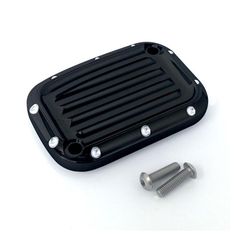 ΚΑΠΑΚΙ (ΤΑΠΑ) ΔΟΧΕΙΟΥ ΥΓΡΩΝ ΦΡΕΝΟΥ Covingtons brake master cylinder cover Dimpled black-14-19 Touring; 09-13 & 2019 Trikes; 06-17 V-Rod-