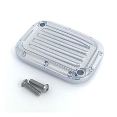 ΚΑΠΑΚΙ (ΤΑΠΑ) ΔΟΧΕΙΟΥ ΥΓΡΩΝ ΦΡΕΝΟΥ Covingtons clutch master cylinder cover Dimpled chrome- 17-19 Screaming Eagle models and Touring models-