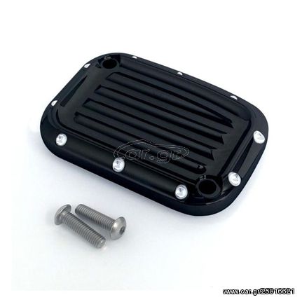 ΚΑΠΑΚΙ (ΤΑΠΑ) ΔΟΧΕΙΟΥ ΥΓΡΩΝ ΦΡΕΝΟΥ Covingtons clutch master cylinder cover Dimpled black-17-19 Screaming Eagle models and Touring models -