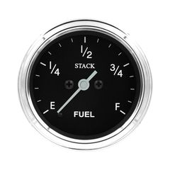 Stack Gauge, Fuel Level, Pro Stepper Motor, 52Mm, Classic, 0-280Ohm Programmable