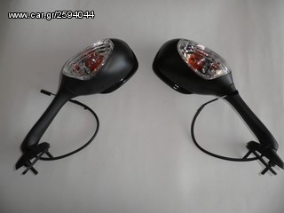  SUZUKI GSXR 600-750-1000 K6-K7-K8-K9-K10-K11-K12-K13 καινούριοι καθρέπτες ζευγάρι με ενσωματωμένα φλας!!!!!