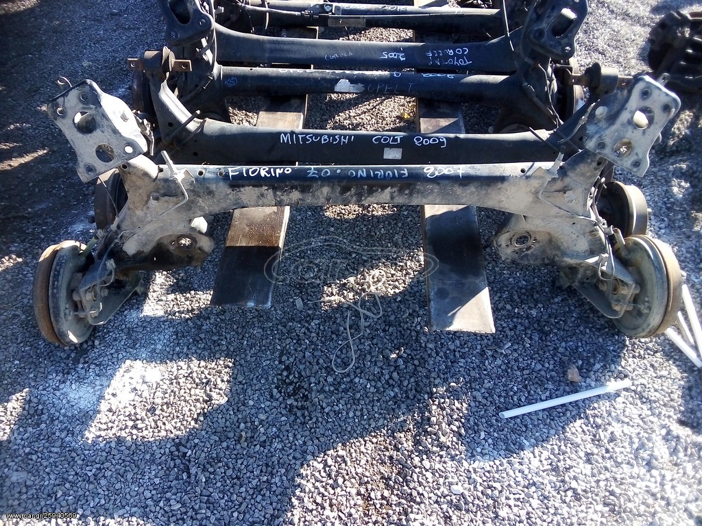 Άξονας πίσω Fiat fiorino 2007