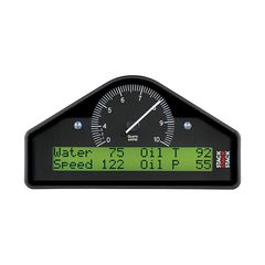 Stack Action Replay Dash, Blk, 0-4-10K Rpm (Psi, Deg. F, Mph)