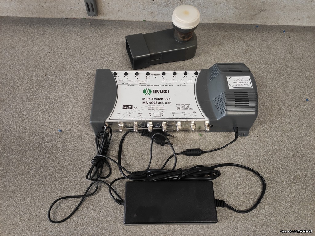 Ikusi Multi switch 9Χ8 MS-0908