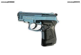 ZORAKI 914 SHINY CHROME PLATING 9mm Πιστόλι αντίγραφο starter pistol-ισχυρού κρότου Σηματοδοσίας