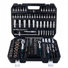 BHT5200 Καρυδάκια 1/2'', 1/4'' & 3/8'' με Καστάνια + Προέκταση - 171 Τεμάχια - ΣΥΛΛΟΓΕΣ ΠΛΗΡΗΣ - BORMANN PRO (#024699)
