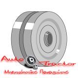 ΤΡΟΧΟΣ ΜΕΤΑΛΛΙΚΟΣ 250x100mm ΓΙΑ ΔΑΚΤΥΛΙΔΙ Φ35mm