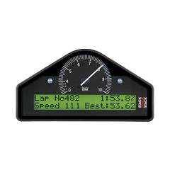 Stack Race Display, Pre-Configured, Black, 0-4-10K Rpm (Psi, Deg. F, Mph)