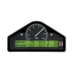Stack Race Display, Pre-Configured, Black, 0-4-10K Rpm (Psi, Deg. C, Mph)