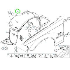 ΘΟΛΟΣ ΕΜΠΡΟΣ BMW E46 COMPACT ΔΕΞΙΟΣ-thumb-2