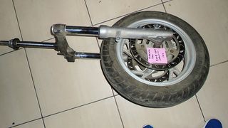 SUZUKI BURGMAN 400 ΜΠΡΟΣΤΙΝΟ ΣΥΣΤΗΜΑ ΚΟΜΠΛΕ 2008-2013