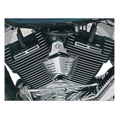 ΚΑΛΥΜΜΑ ΚΟΡΝΑΣ KURYAKYN V-SHIELD HORN COVER-93-17 SOFTAIL, DYNA. TOURING, SPORTSTER-