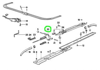 ΝΤΙΖΕΣ ΣΥΡΟΜΕΝΗΣ ΟΡΟΦΗΣ BMW E34 , Ε32-thumb-3