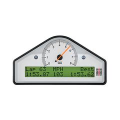 Stack Street Dash, Wht, 0-8K Rpm  (Psi, Deg. C, Mph)