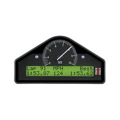 Stack Street Dash, Blk, 0-4-10K Rpm  (Psi, Deg. F, Mph)