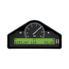 Stack Street Dash, Blk, 0-4-10K Rpm   (Bar, Deg. C, Km/H)