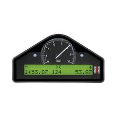 Stack Street Dash, Blk, 0-4-10K Rpm  (Psi, Deg. C, Mph)