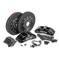 APR Brakes, 350x34mm, 6 Piston, MK7 GTI/A3, Black with Pads