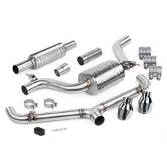 APR Exhaust - Catback System with Front Muffler - VW MK7.5 GTI