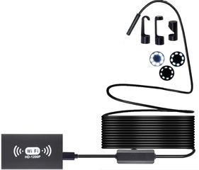 F130 8mm 1200p Wifi Ενδοσκοπική κάμερα με σκληρό καλώδιο (5m)