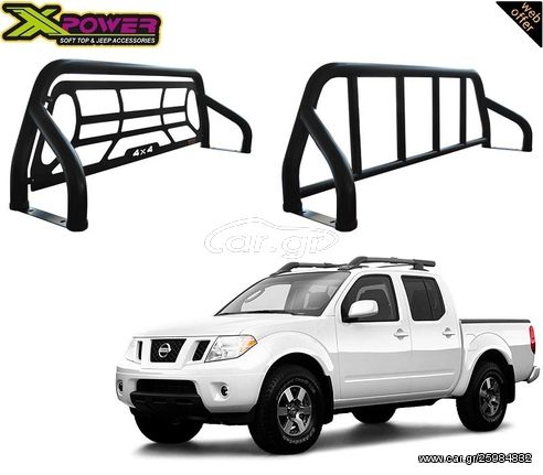 Nissan Navara (D40) 2005-2015 RollBar Black Angel [XP003]