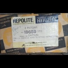 Hepolite(AE) pistons 19659 for Datsun Std 73.00mm