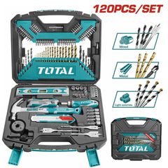 Εργαλεία χειρός TOTAL ΣΕΤ 120 τεμ ( THKTAC01120 )