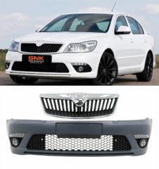 ΠΡΟΦΥΛΑΚΤΗΡΑΣ ΕΜΠΡΟΣ Skoda Octavia II Mk2 1Z Facelift (2009-2013) RS  Design ΕΤΟΙΜΟΠΑΡΑΔΟΤΑ