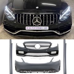 BODY KIT MERCEDES W205 Sedan (2014-2018) C63 AMG-Design  ΕΤΟΙΜΟΠΑΡΑΔΟΤΑ