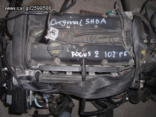 MHXANH-ΚΙΝΗΤΗΡΑΣ FOCUS 2004-2011 SHDA 1.6 102 PS ΜΕΤΑΧΕΙΡΙΣΜΕΝΟΣ