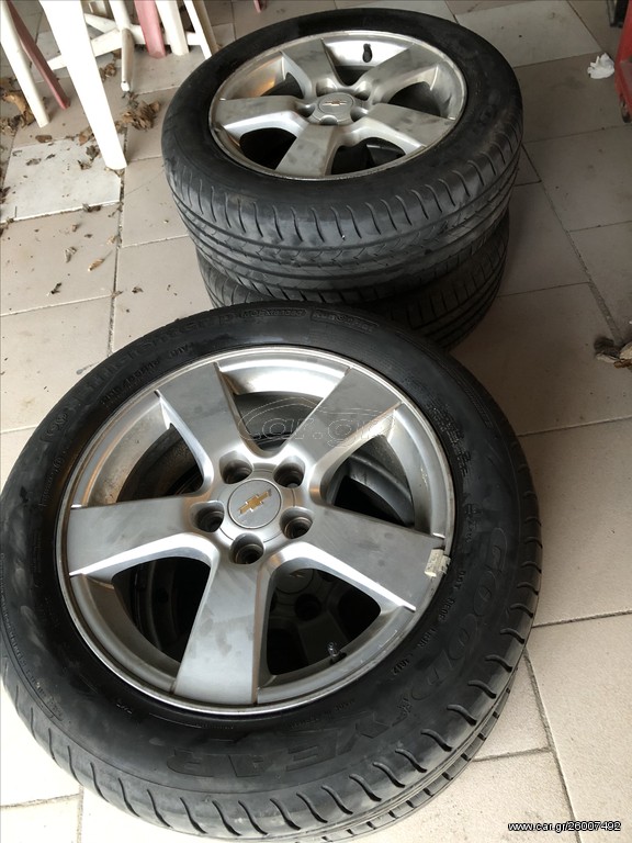 chevrolet K daewoo goodyear 4 ΖΑΝΤΟΛΑΣΤΙΧΑ ΣΕ ΑΡΙΣΤΗ ΚΑΤΑΣΤΑΣΗ