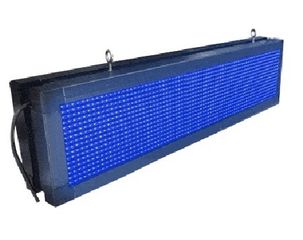 Επιγραφή Led 103x24 Εξωτερικού Χώρου μονής Όψης Μπλε p10