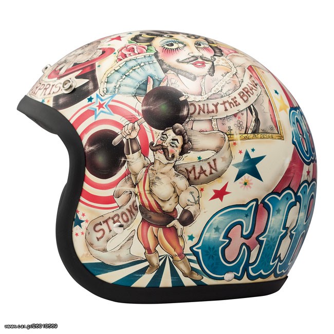 ΚΡΑΝΟΣ DMD Vintage helmet Circus ECE appr.