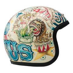 ΚΡΑΝΟΣ DMD Vintage helmet Circus ECE appr.-thumb-3