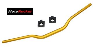 Τιμόνι SUPER MOTO με καβαλέτα 28,6mm χρυσό 83cm μήκος