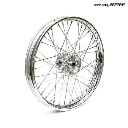 ΖΑΝΤΕΣ 2.15 x 21 front wheel 40 spokes chrome- ΓΙΑ : 67-72 FL-