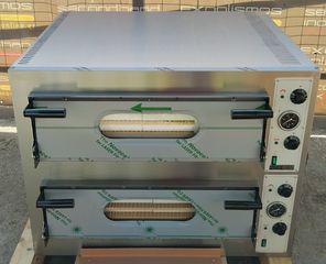 Φούρνος Πίτσας Διπλός Ηλεκτρικός 92x81x71Cm EASY44 Lava Rossa Italy- Καινούργιος.