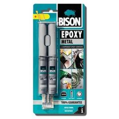 Εποξική Κόλλα για μέταλλο Bison Epoxy Metal 24ml 66628