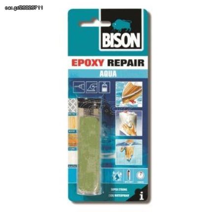 Εποξική Κόλλα πλαστελίνη Bison Epoxy Repair Aqua 56gr