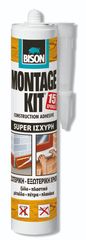 Μονταζόκολλα super ισχυρή Bison Montage KIT 66558 310ml